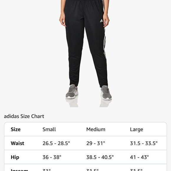 adidas Women's Tiro 21 Track Pants Size M like new - Picture 8 of 9